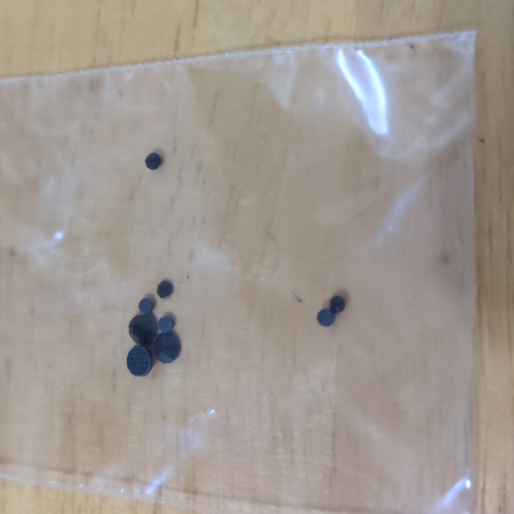 Black Rhinestone Mid Calf Boots Size 7 - Picture 11 of 11